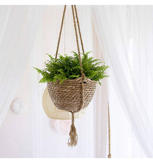 Hanging planter basket set (2 pieces) Hanging planter basket set (2 pieces)
