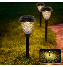 Solar-powered LED garden lights (6-Pack)
