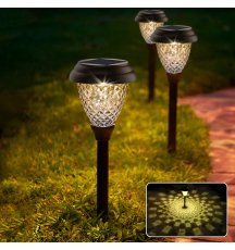 Solar-powered LED garden lights (6-Pack)
