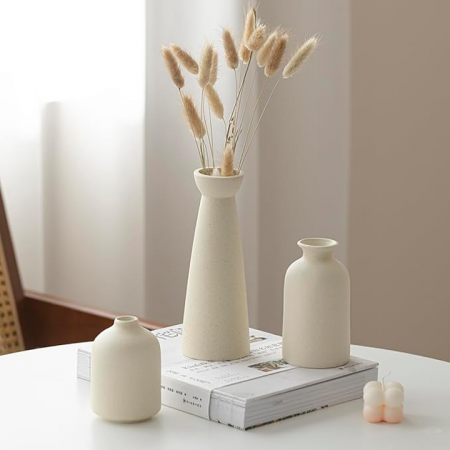 Ceramic vase set (3 Pieces)