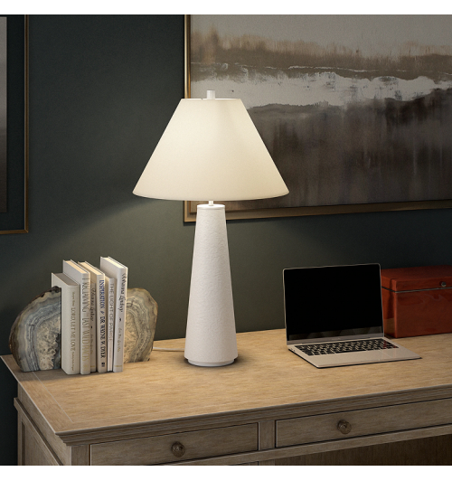 LED table lamp with fabric shade LED table lamp with fabric shade