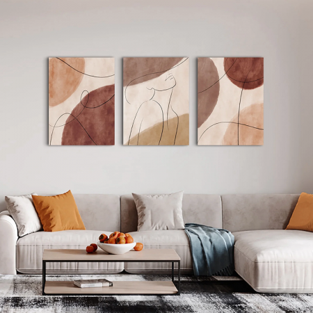 Wall art canvas set (3 Pieces) 