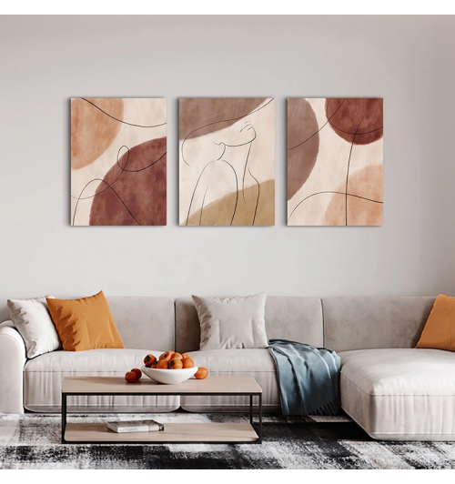 Wall art canvas set (3 Pieces) Wall art canvas set (3 Pieces)