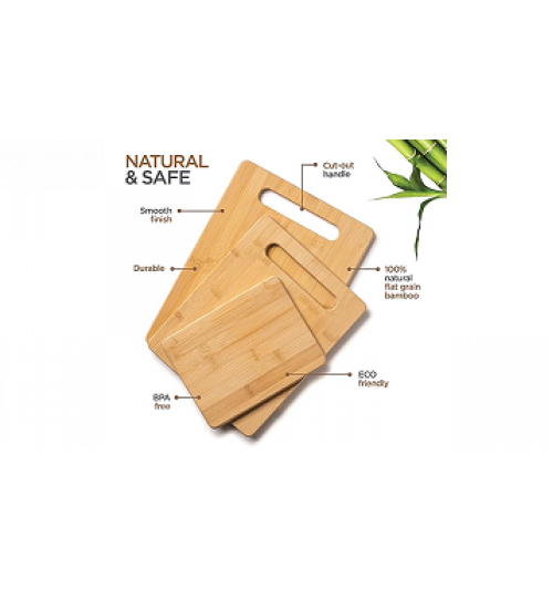 Bamboo cutting board set (3 Pieces) Bamboo cutting board set (3 Pieces)