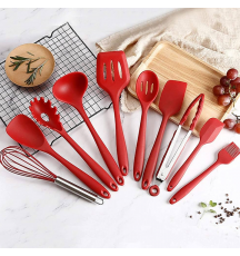 Silicone cooking utensil set (10 Pieces)