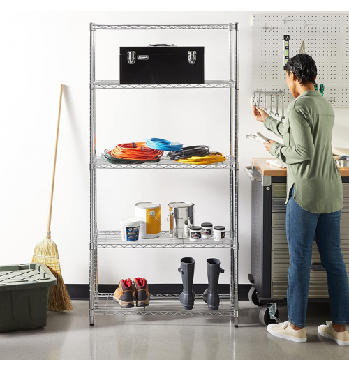 Metal wire shelf rack Metal wire shelf rack