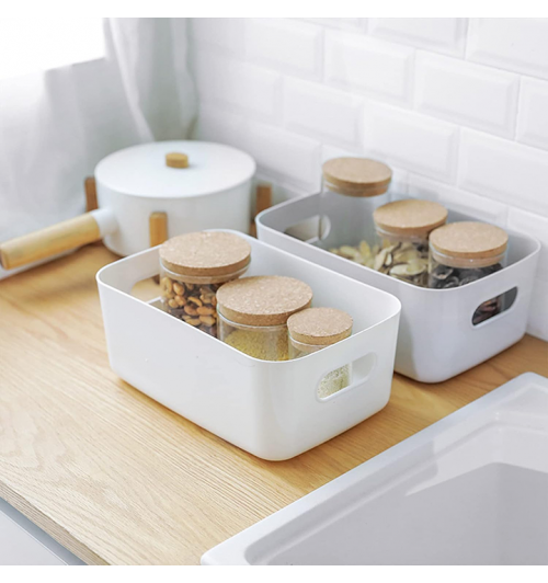 Plastic storage bin set (4 Pieces) Plastic storage bin set (4 Pieces)